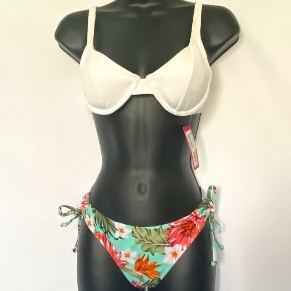 Sexy 2pc Floral Bathing Suit - Picture 1 of 16